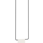 Ceiling Towel Rail Single Tube Long S