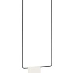 Ceiling Towel Rail Single Tube Long M