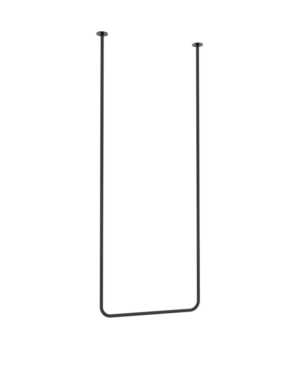 Ceiling Towel Rail Single Tube S - Image 2