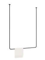 Ceiling Towel Rail Single Tube L