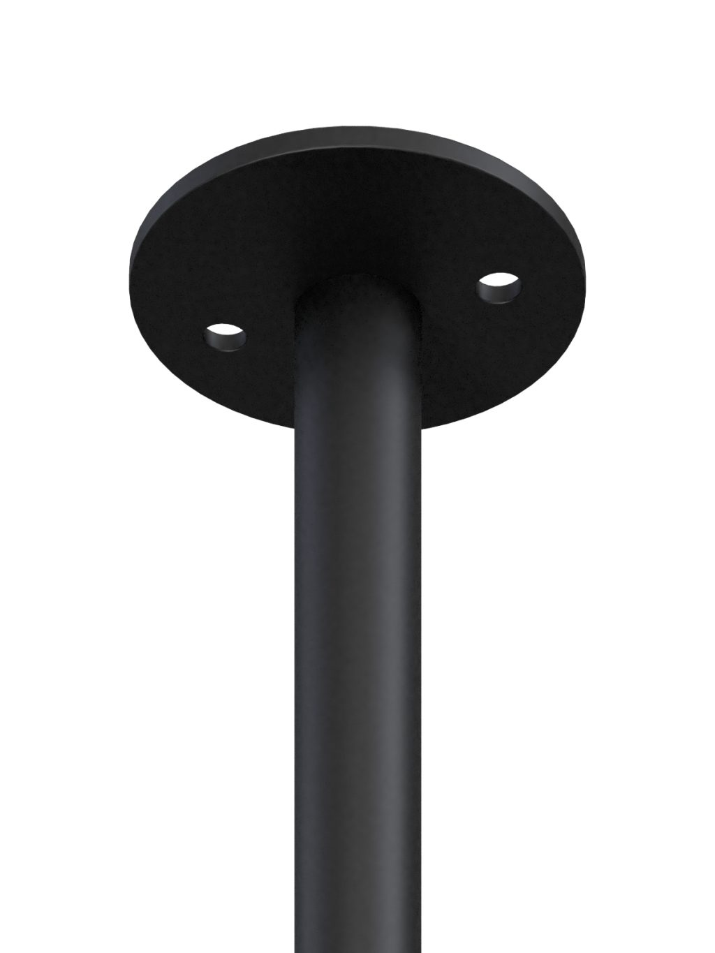 Ceiling Towel Rail Single Tube Long L - Image 5