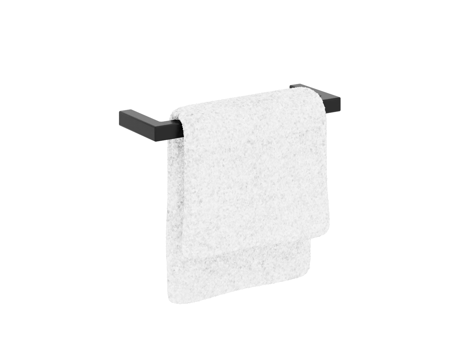 wsc-1a-30-xs-cza-sym1 Single Wall-Mounted Towel Rack XS - Image 1