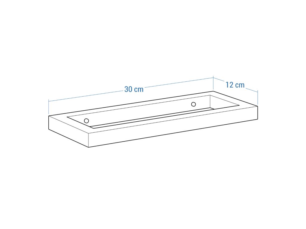 Single Wall-Mounted Towel Rack B Stainless Steel XS - Image 5