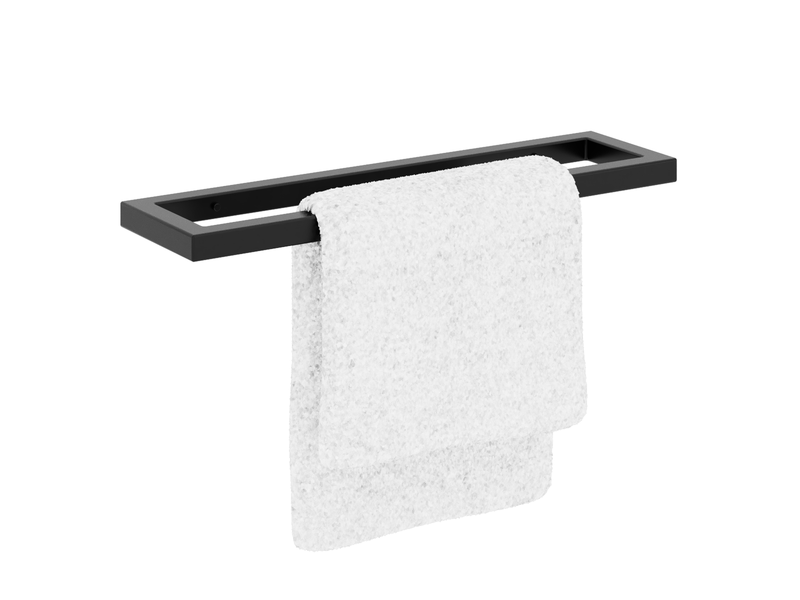 wsc-1b-45-s-cza-sym1 Single Wall-Mounted Towel Rack B S - Image 1
