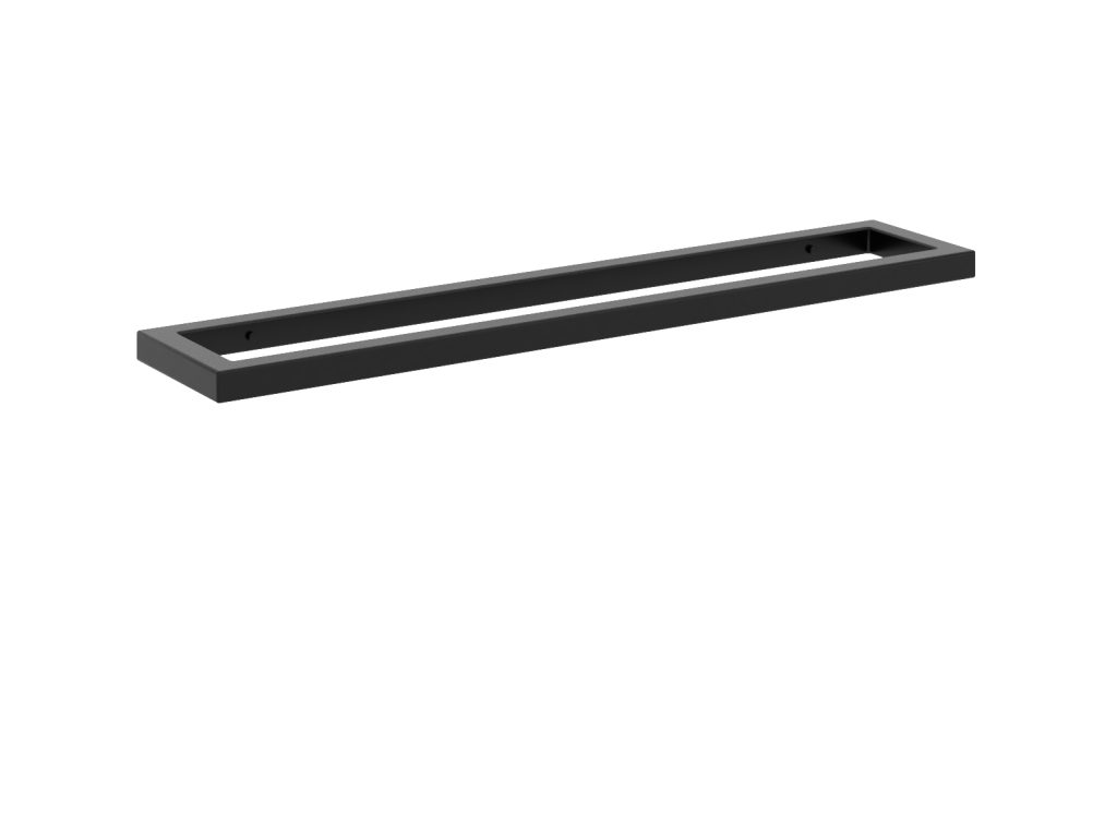 Single Wall-Mounted Towel Rack B M - Image 2