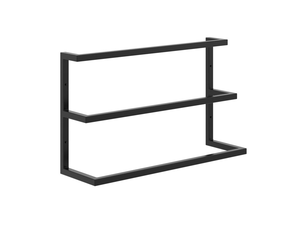 Triple Wall-Mounted Towel Rack M - Image 2