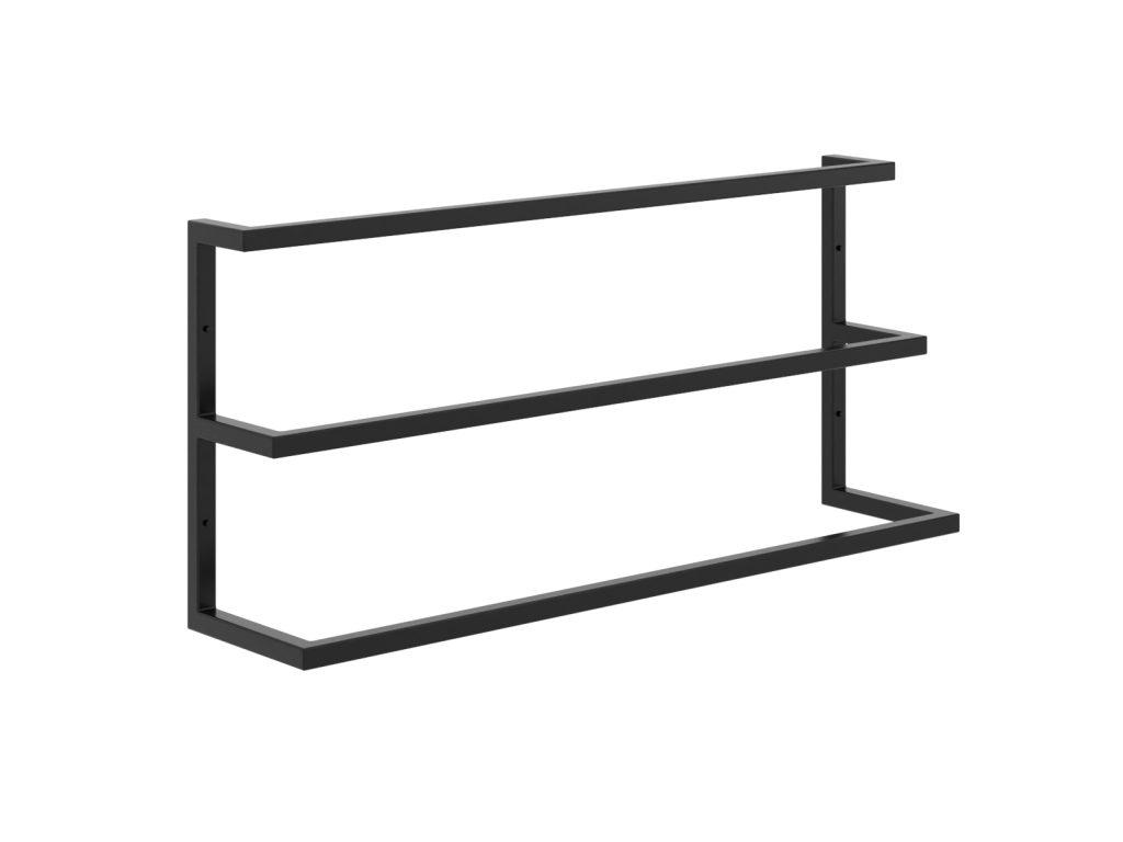 Triple Wall-Mounted Towel Rack L - Image 2