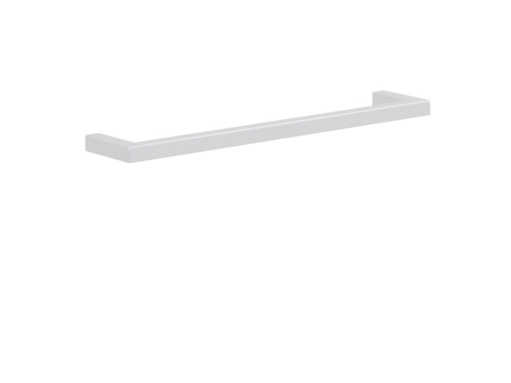 Single Wall-Mounted Towel Rack Stainless Steel S - Image 2