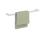Single Wall-Mounted Towel Rack Stainless Steel M