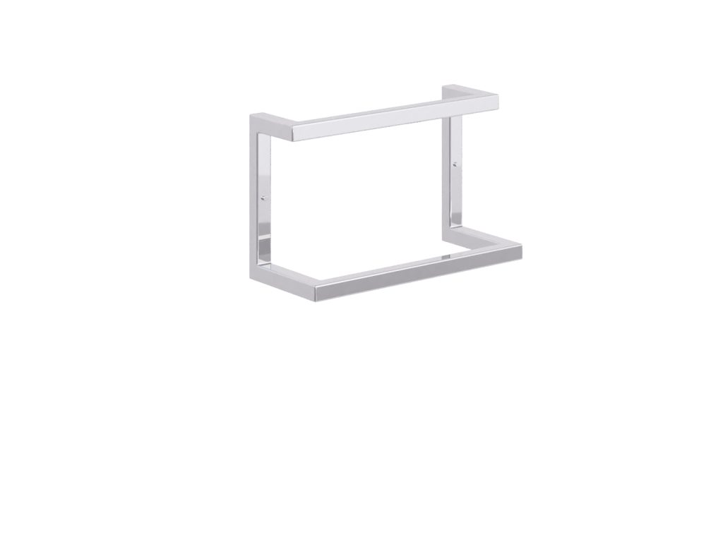 Double Wall-Mounted Towel Rack Stainless Steel XS - Image 2