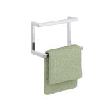 Double Wall-Mounted Towel Rack Stainless Steel XS
