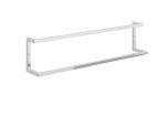 Double Wall-Mounted Towel Rack Stainless Steel L - Image 2