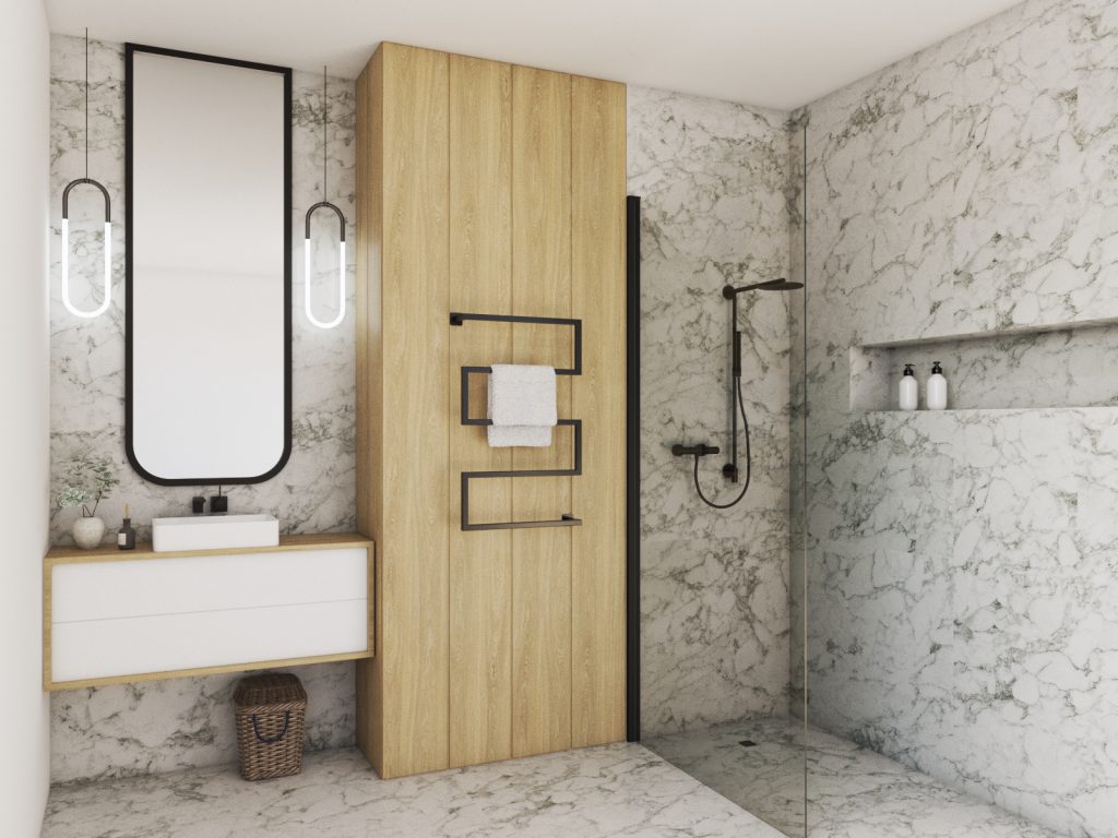 Loft Wall-Mounted Towel Rack Long S - Image 2