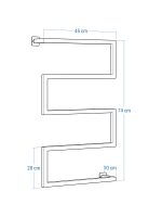 Loft Wall-Mounted Towel Rack Long S - Image 6