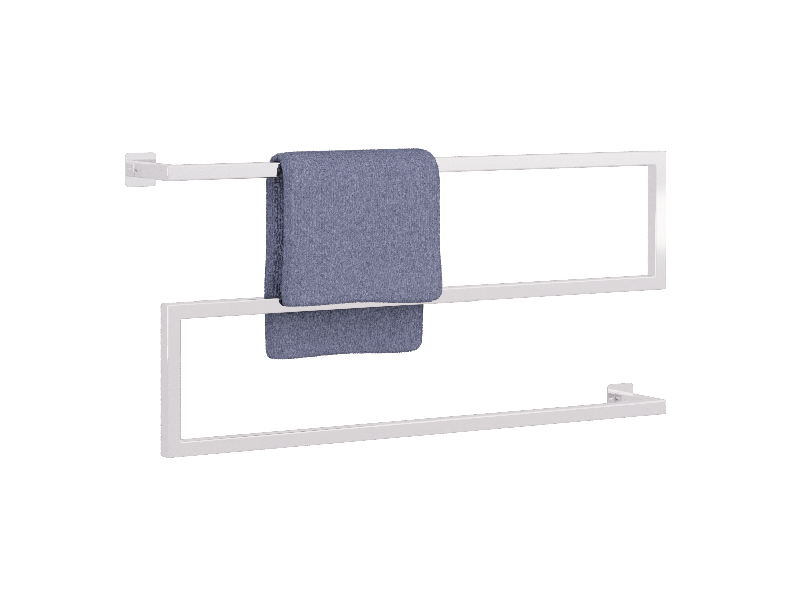 wsc-s-np-a-80-l-sym1 Loft Wall-Mounted Towel Rack Stainless Steel L - Image 1