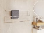 Loft Wall-Mounted Towel Rack Stainless Steel L - Image 3