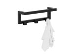 Wall-Mounted Towel Rack with Hooks XS