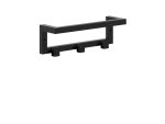 Wall-Mounted Towel Rack with Hooks XS - Image 2