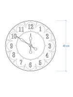 Imprint Wooden Clock Patro 40 cm - Image 4