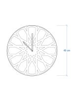 Imprint Wooden Clock Ado 40 cm - Image 4