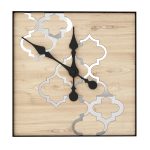Inlaid Wooden Clock Maroko 40 cm