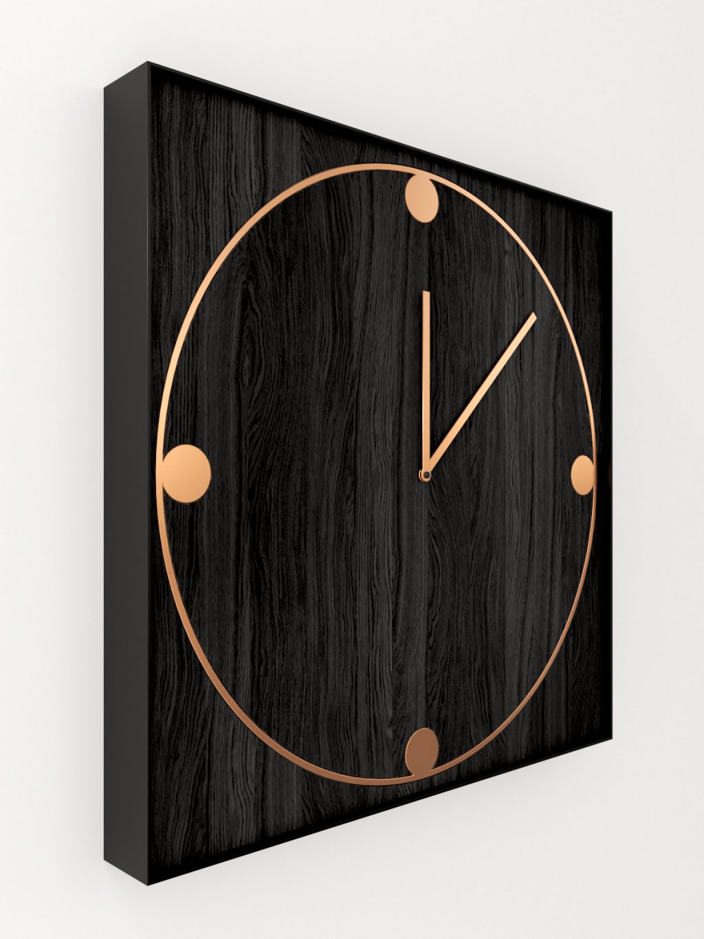 Inlaid Wooden Clock Tenido 36 cm - Image 3