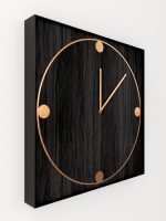 Inlaid Wooden Clock Tenido 36 cm - Image 3