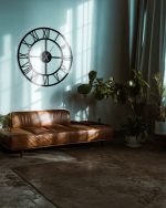 Large Metal Clock Roma loft 100 cm - Image 4