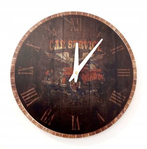 Wall Clock Car Service 30 cm