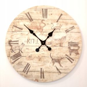 Wall Clock Kitty 60 cm