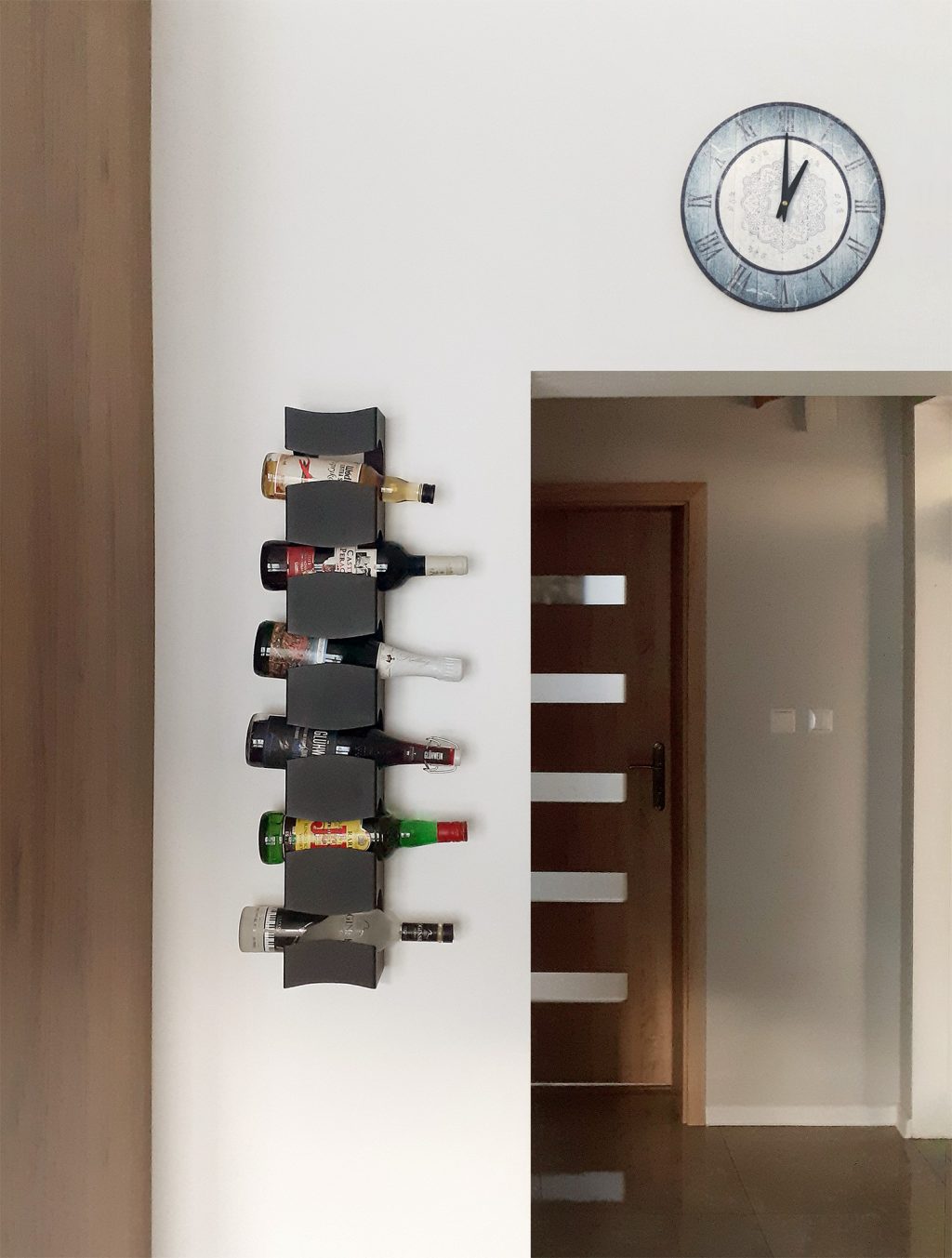 Hanging Wall Clock Blue 30 cm - Image 4