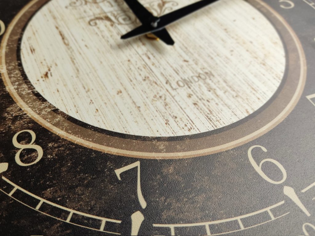 Wall Clock Dark 60 cm - Image 2