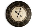 Wall Clock Dark 60 cm