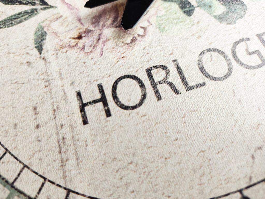 Large Hanging Clock Provence 80 cm - Image 3