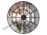 Metal Mirror Wall Clock Big Ben 100 cm - Image 3
