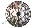 Metal Mirror Wall Clock Big Ben 60 cm - Image 3