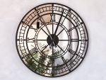 Metal Mirror Wall Clock Big Ben 70 cm - Image 4