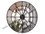 Metal Mirror Wall Clock Big Ben 70 cm - Image 3
