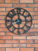 Metal Wall Clock Roma II 50 cm - Image 4