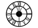 Metal Clock Roma loft 40 cm