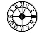 Large Metal Clock Roma loft 90 cm