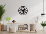 Metal Gear Clock Loft 50 cm - Image 2