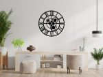 Metal Gear Clock Loft 70 cm - Image 2