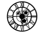 Large Wall Clock Loft Gears 90 cm
