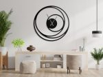 Metal Wall Clock Spiral 100 cm - Image 3