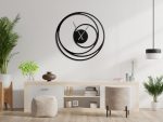 Metal Wall Clock Spiral 90 cm - Image 3
