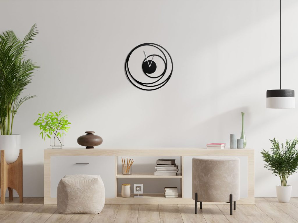 Metal Clock Spiral 40 cm - Image 3