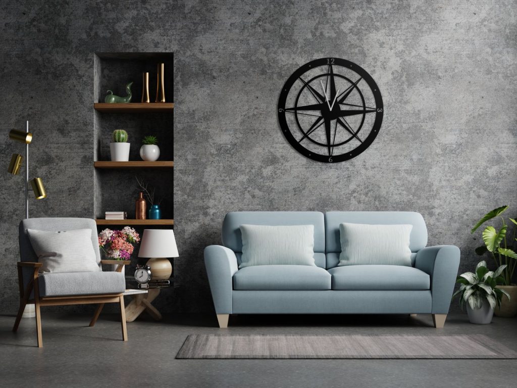 Metal Clock Wind Rose 50 cm - Image 5