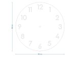 Metal Clock Classic 40 cm - Image 7
