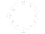 Metal Clock Classic 50 cm - Image 7